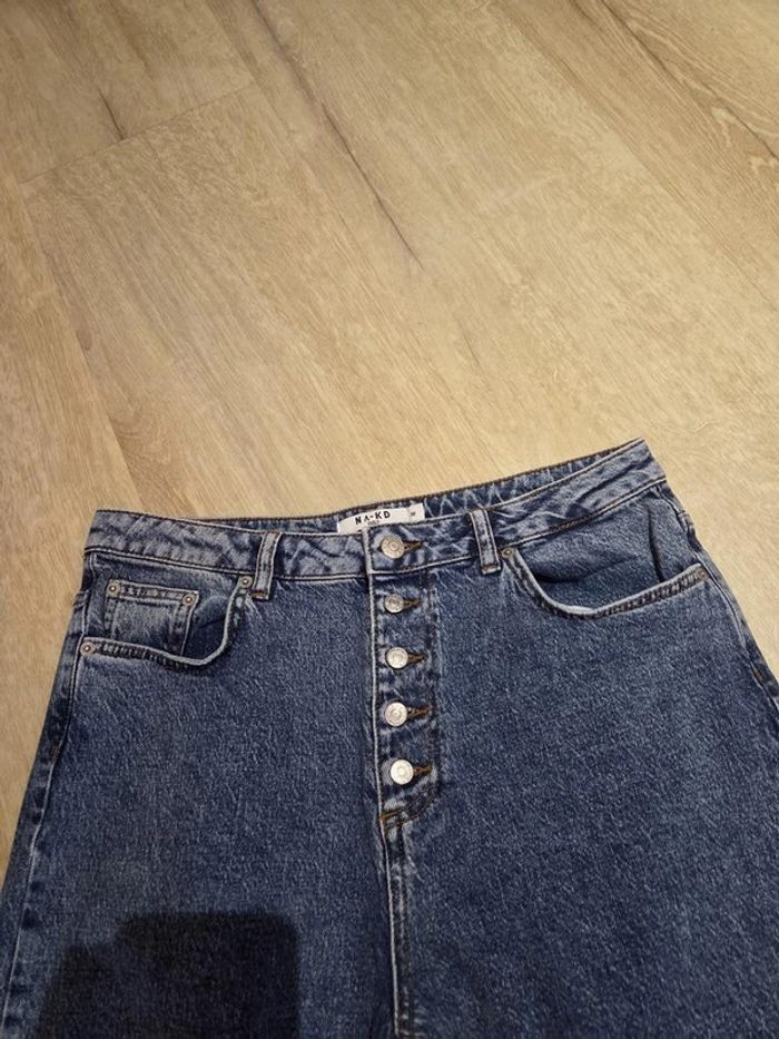 Jeans Na-kd bleu taille M - photo numéro 3