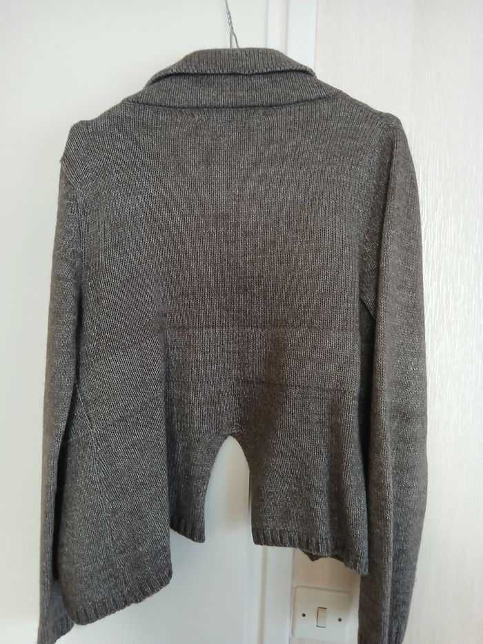 Gilet en laine 45 % acrylique 30 % laine et 25 % mohair - photo numéro 2