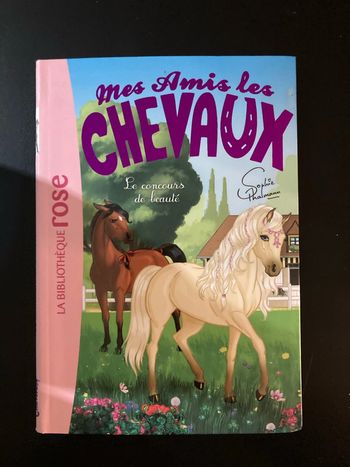 Livre le concours de beauté collection mes amis les chevaux