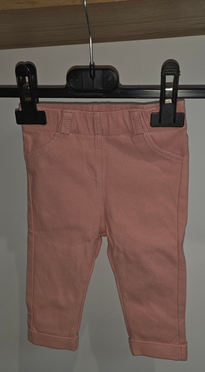 Jegging rose 6 mois