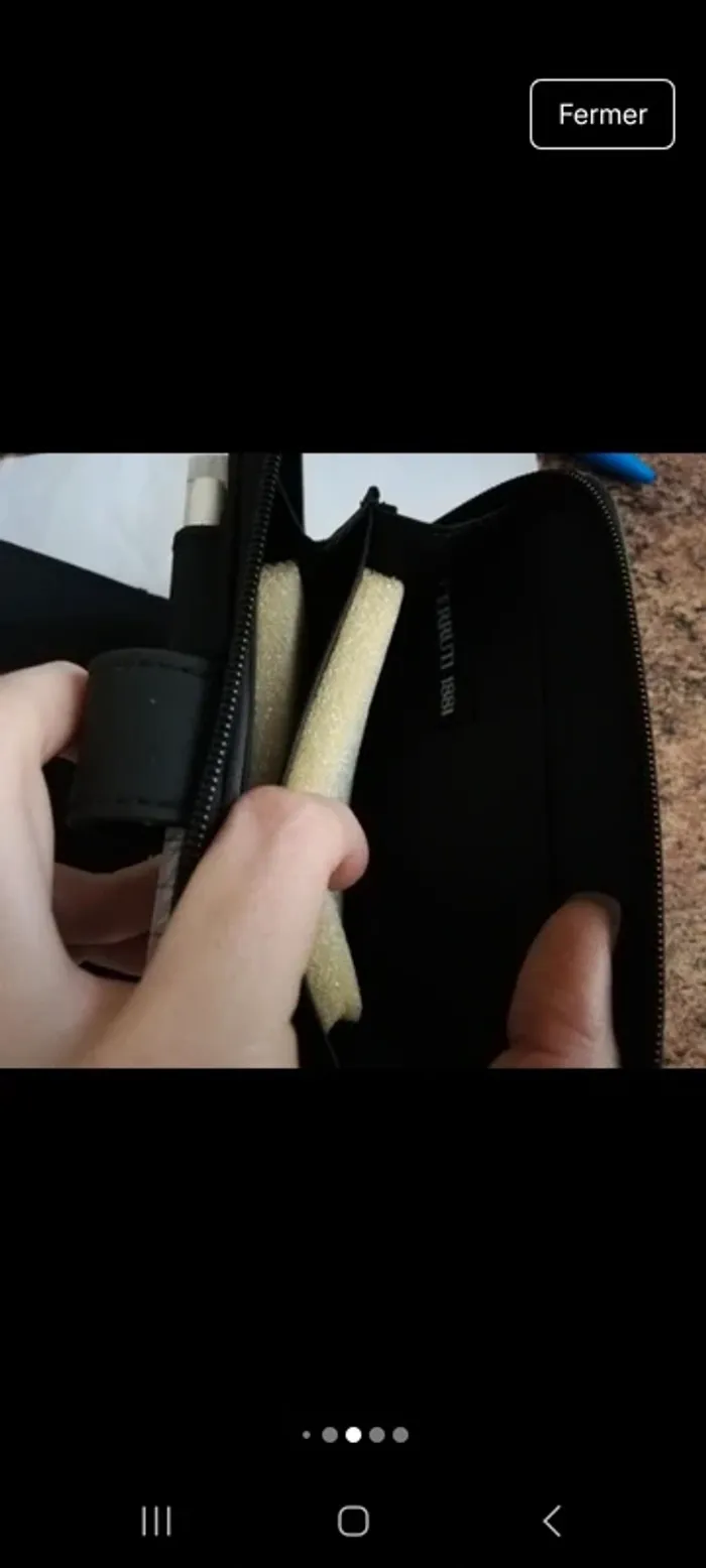 Magnifique porte feuille avec carnet neuf cerruti - photo numéro 5