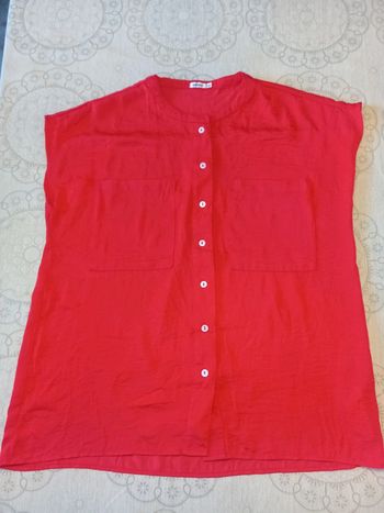 Chemisier sans manche taille 44