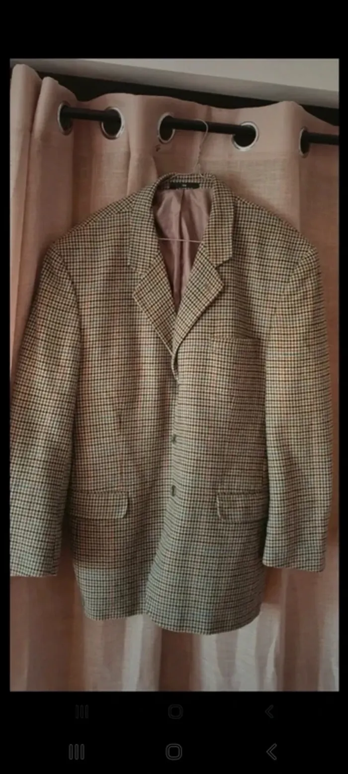 Veste de costume  lainée taille 54 - photo numéro 2