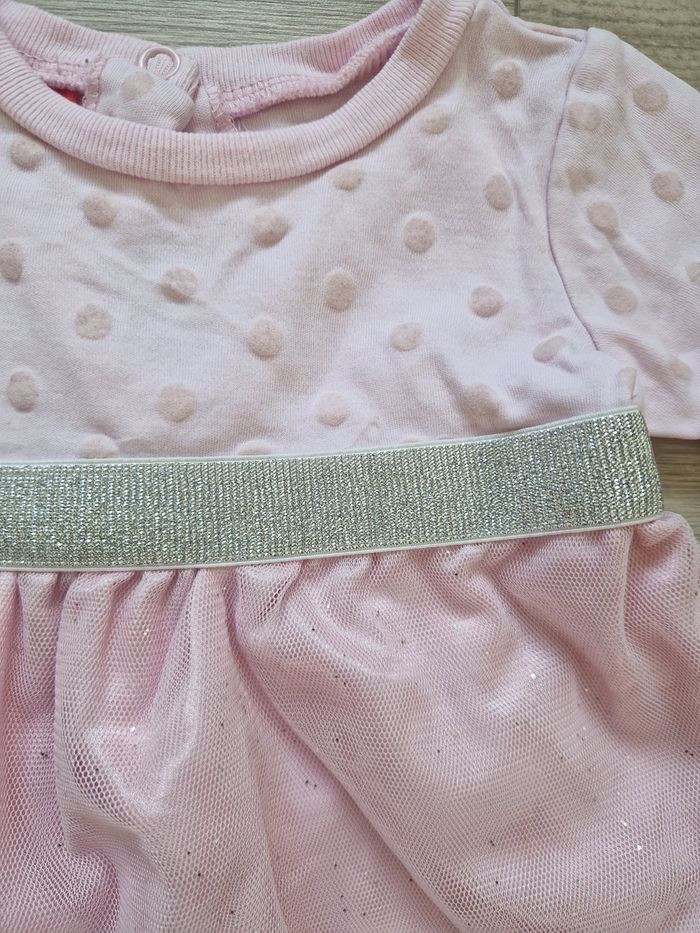 Robe en tulle rose Tissaia 3 mois - photo numéro 2
