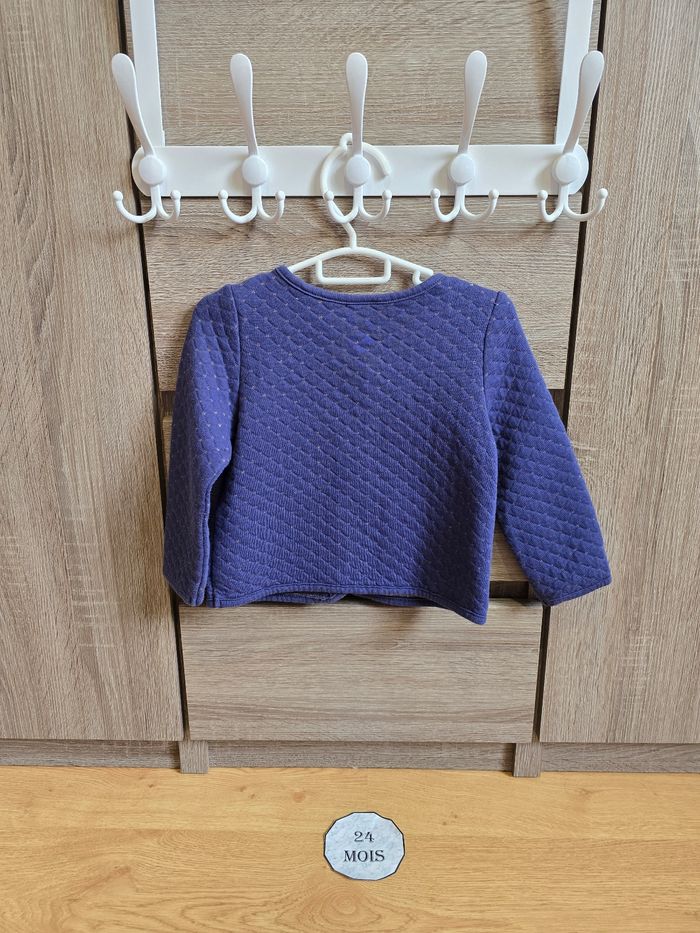 Vêtement Bébé Fille - Ensemble : Robe, body, gilet - Sergent Major - 24 mois 86 cm - photo numéro 4