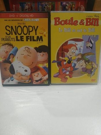 DVD Snoopy et Boule et Bill