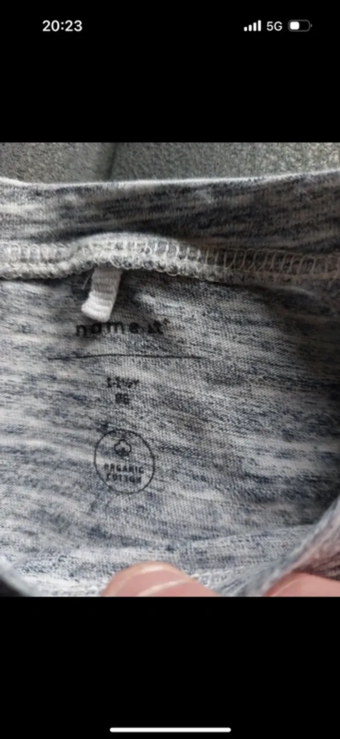 Tee-shirt manches longues Name It taille 2 ans - photo numéro 3