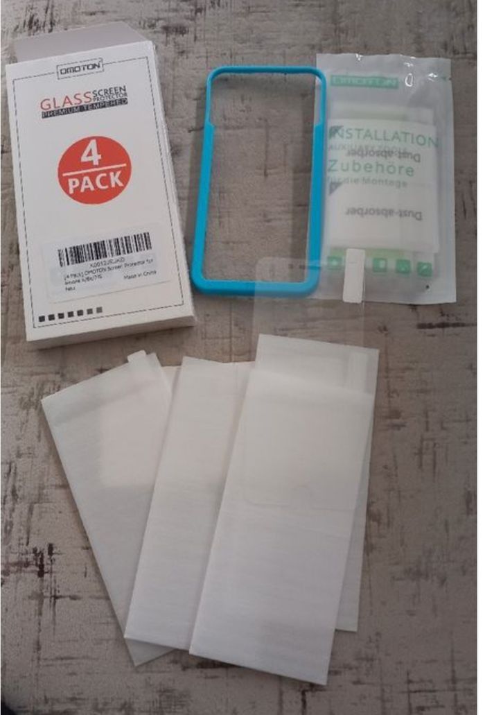 Pack 4 verres trempés iphone 6/6s/7/8