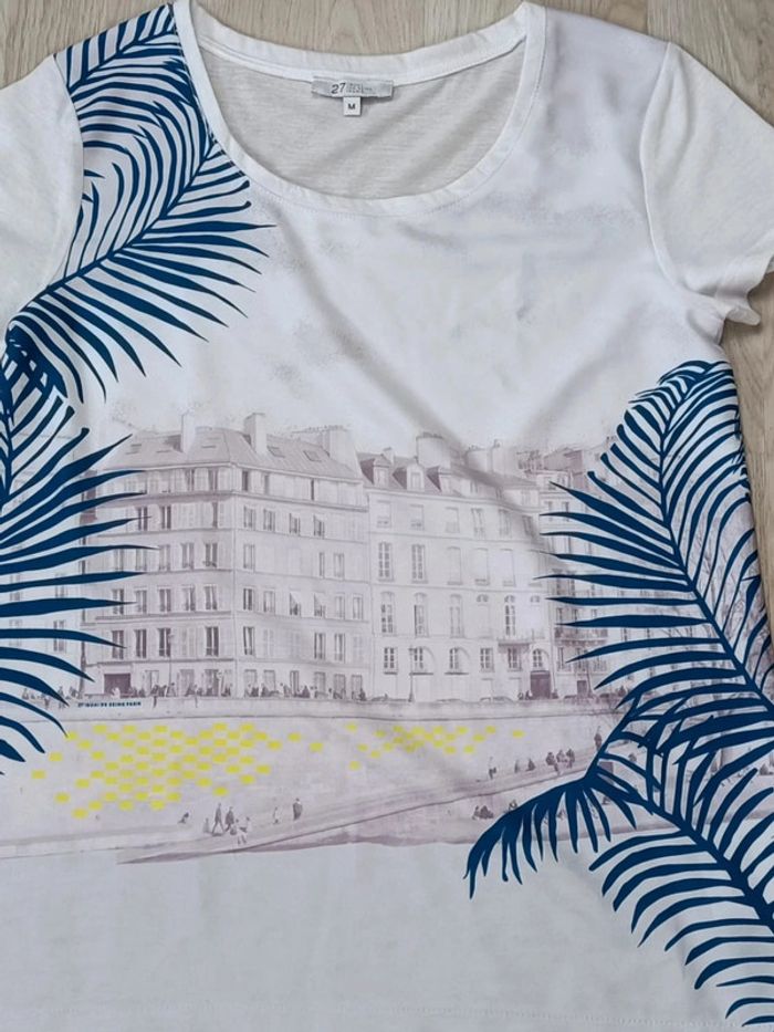 tee shirt 27 Quai de Seine Paris femme 38 - photo numéro 3