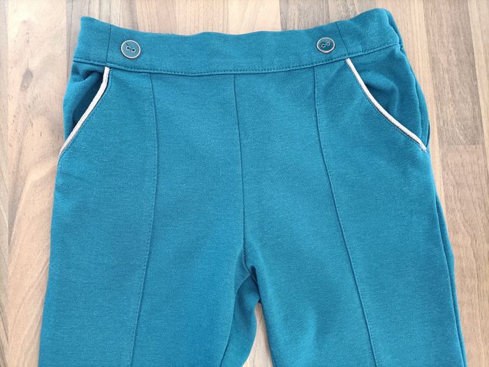 Pantalon vert d'eau or 8 ans Sergent Major - photo numéro 3
