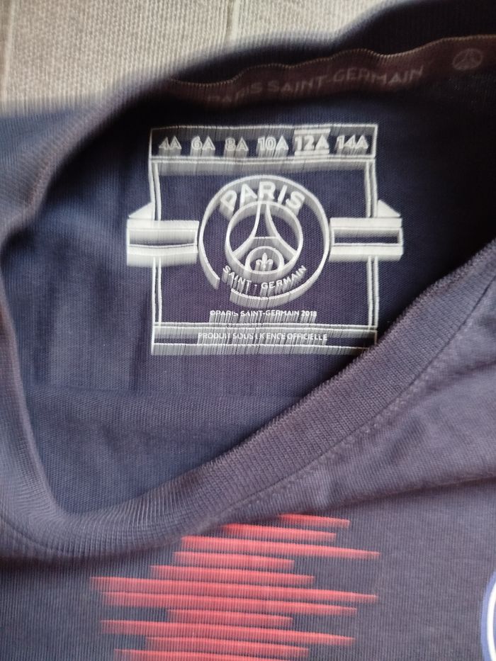 Maillot signé Mbappe PSG certificat authenticité - photo numéro 4