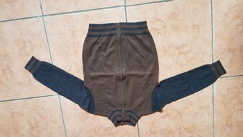 Gilet zippé garçon 6-7 ans marron Benetton Class