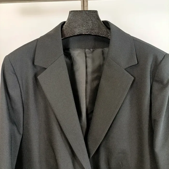 Veste de costume noire VAL-N0002 - Taille 48 A492 - photo numéro 2