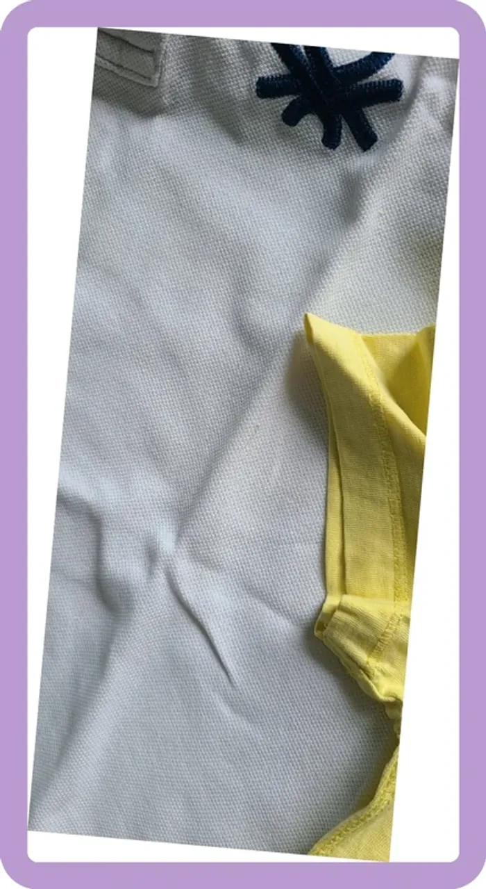 Lot de 3 t-shirts polos 8 ans - photo numéro 4