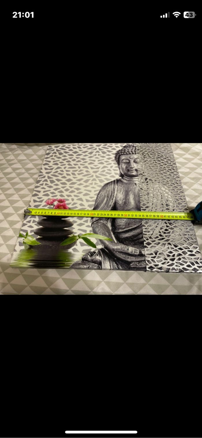 Toile bouddha - photo numéro 2