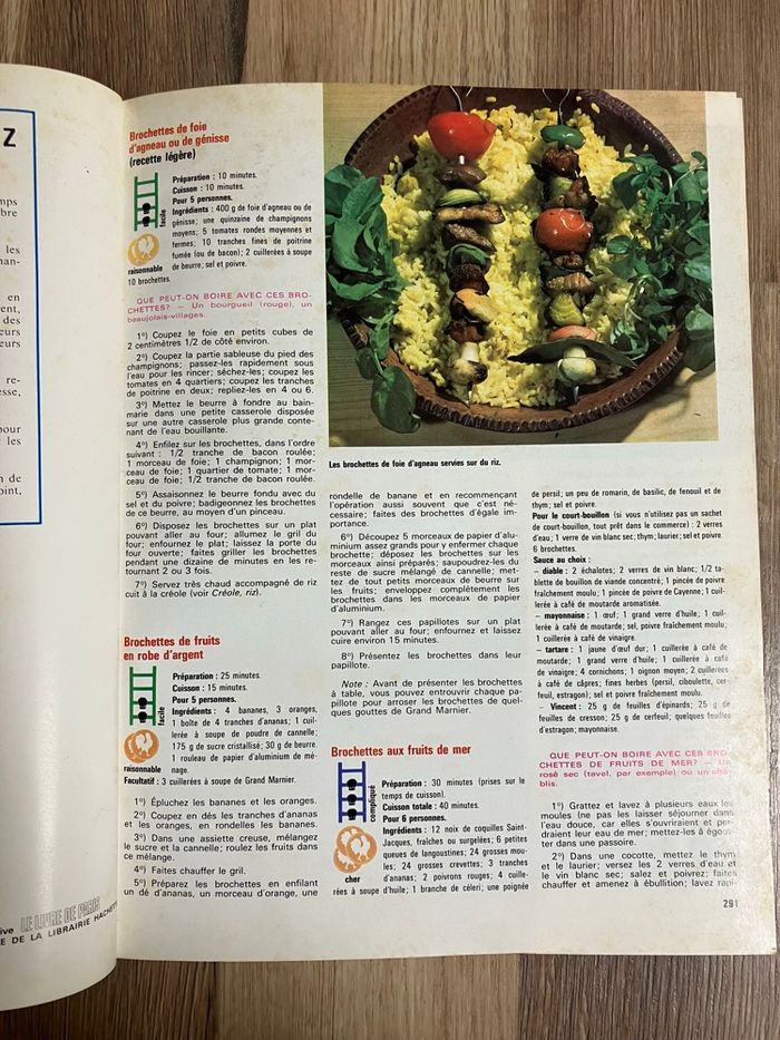 Beau livre relié-La cuisine de A à Z-Tome 2 - photo numéro 9