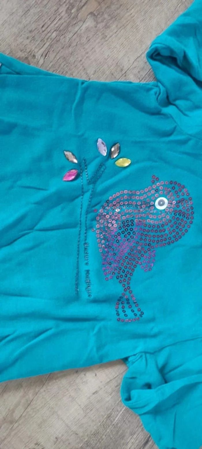 T-shirt manches longues DPAM 12 mois - photo numéro 2