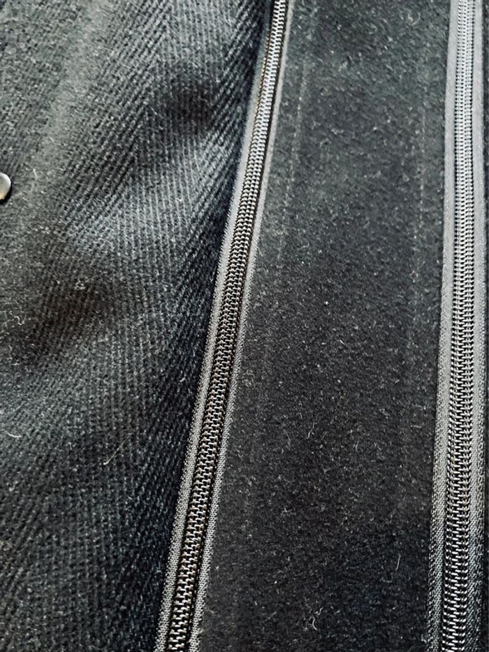 Long manteau homme zippé avec col - photo numéro 2