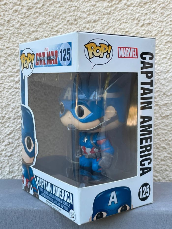 Funko Pop « Captain America » 125 - photo numéro 4