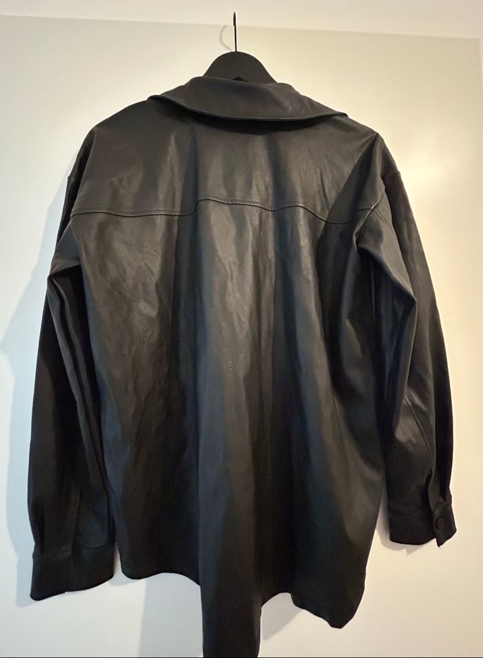 Sur-chemise en similicuir - photo numéro 2