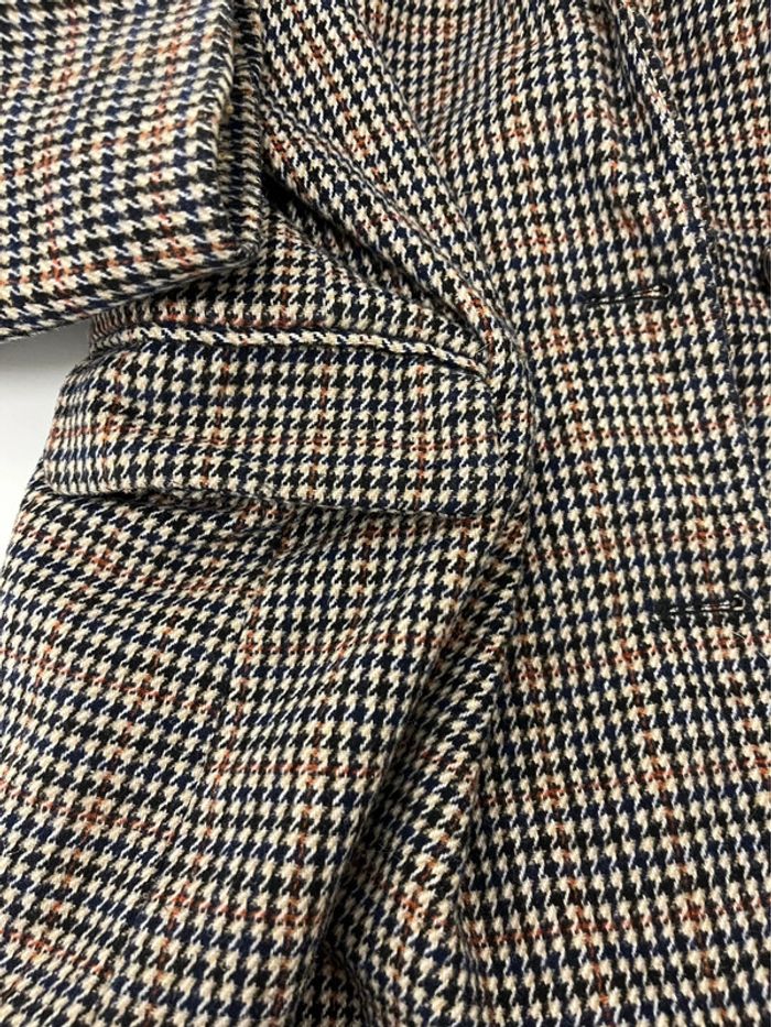 Manteau caban taille 40 marque Cache Cache motif pied de poule - photo numéro 2