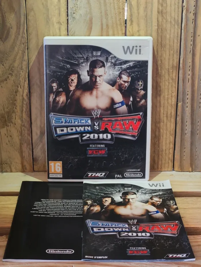 Nintendo Wii # Smack Down vs raw 2010 #