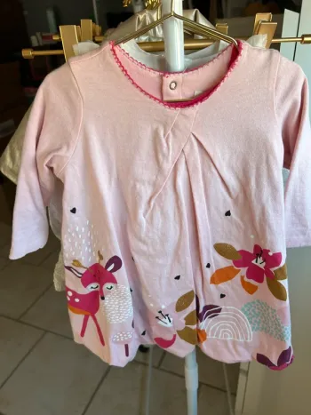 Superbe robe Catimini taille 9 mois comme neuve