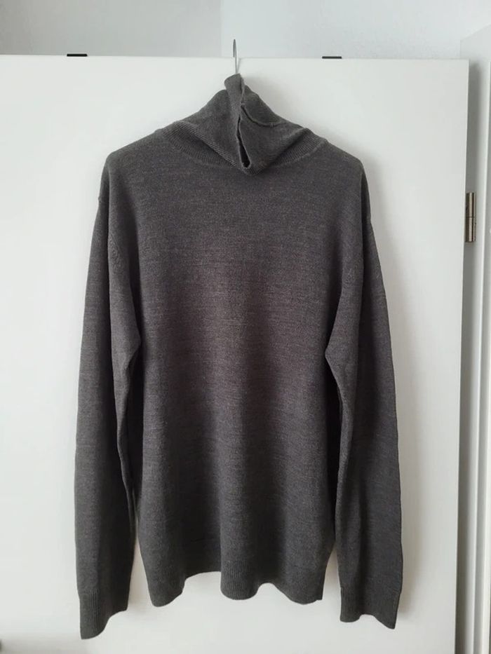 Pull à col roulé pour homme, taille M - photo numéro 2