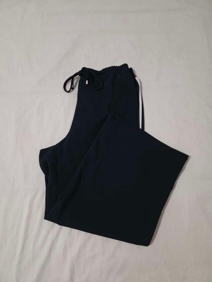 Pantalon larges bleu marine Gémo - photo numéro 2