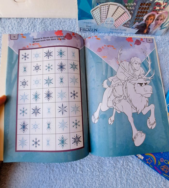 Reine des neiges - Lot activités - NEUF - photo numéro 2