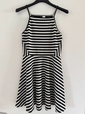 Robe patineuse rayée / Taille 38