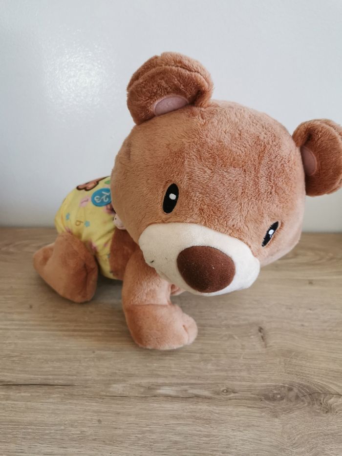 Ourson marchant vtech très bon état - photo numéro 2