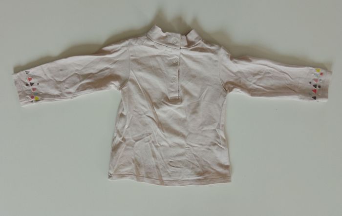 Ensemble robe et t-shirt bébé fille 9 mois DPAM - photo numéro 9