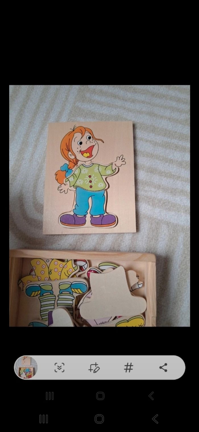 Jeu en bois enfant - photo numéro 4
