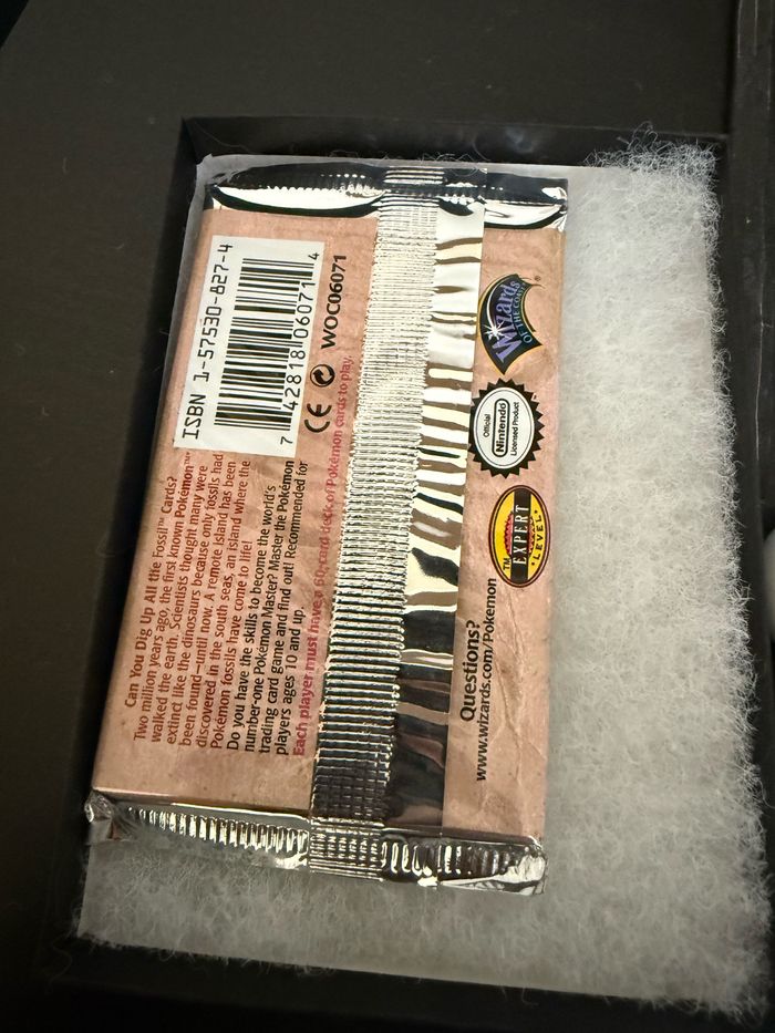 Booster Fossil Anglais Pokémonk - photo numéro 2