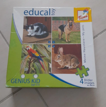 Puzzles enfant animaux – dès 3-5 ans
