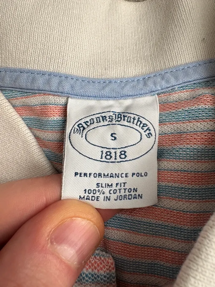 Polo US Brooks Brothers | Multicolore | Taille S - photo numéro 4