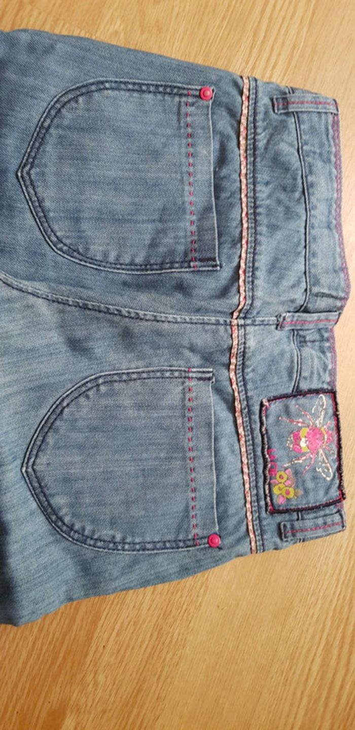 Pantalon jean bleu fille La Compagnie des Petits 10 ans - photo numéro 5