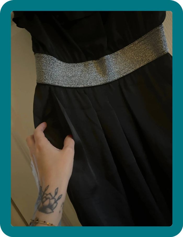Robe bustier noire naf naf avec poches - photo numéro 3