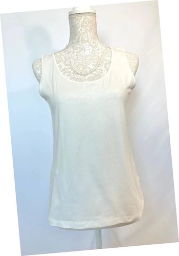 Débardeur blanc taille XL