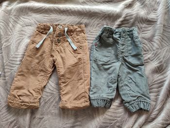 Lot de 2 pantalons 3 mois hiver