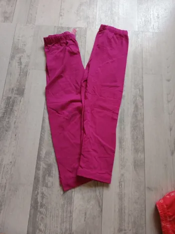 Lot leggings fille