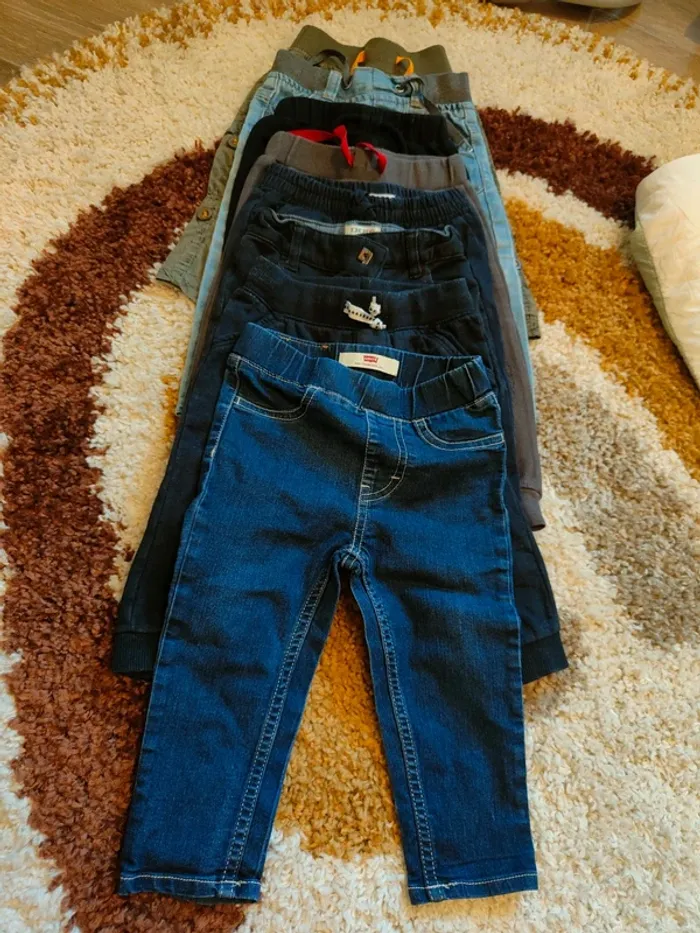 Lot 8 pantalons / jeans / jogging