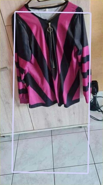 Blouse  fermeture eclaire