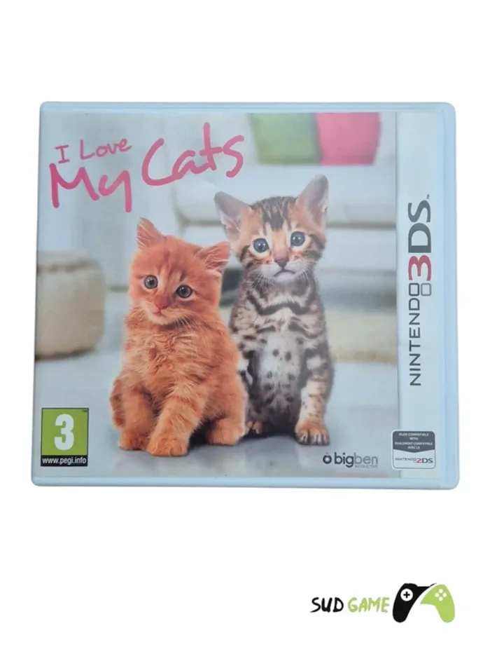 Jeu 3DS " I love my cats"