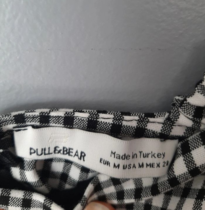 robe midi pull & bear noir taille M - photo numéro 3
