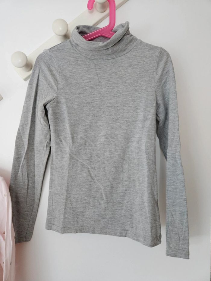 Lot de 2 sous-pulls fille 10 ans - photo numéro 3