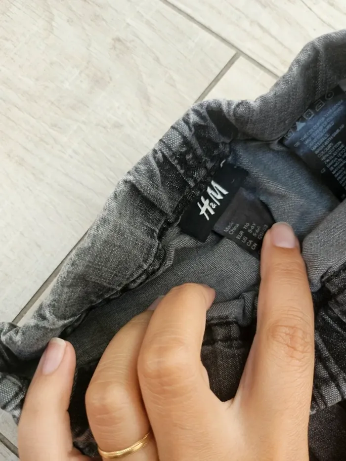 Pantalons fille H&M /zara 6ans - photo numéro 2