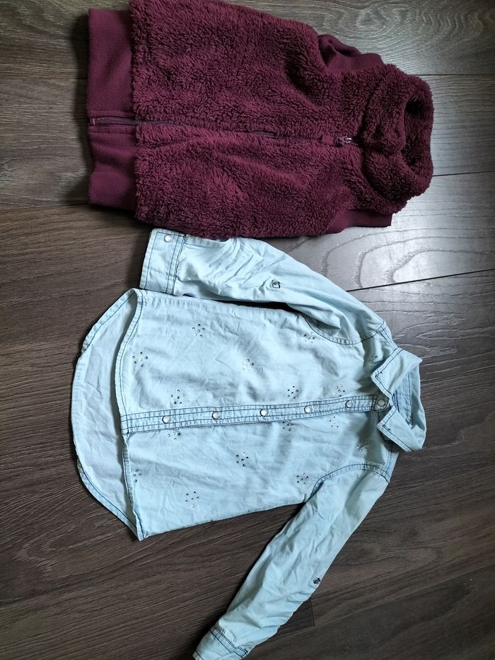Lot vêtements fille