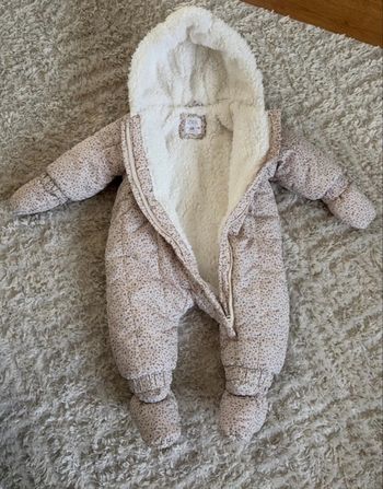 Combinaison d’hiver Zara 1-3mois 56cm